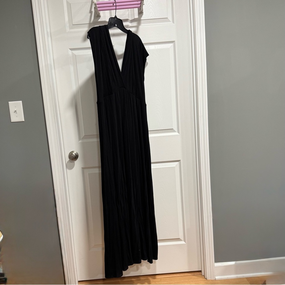 Seven7 Black Maxi Dress
